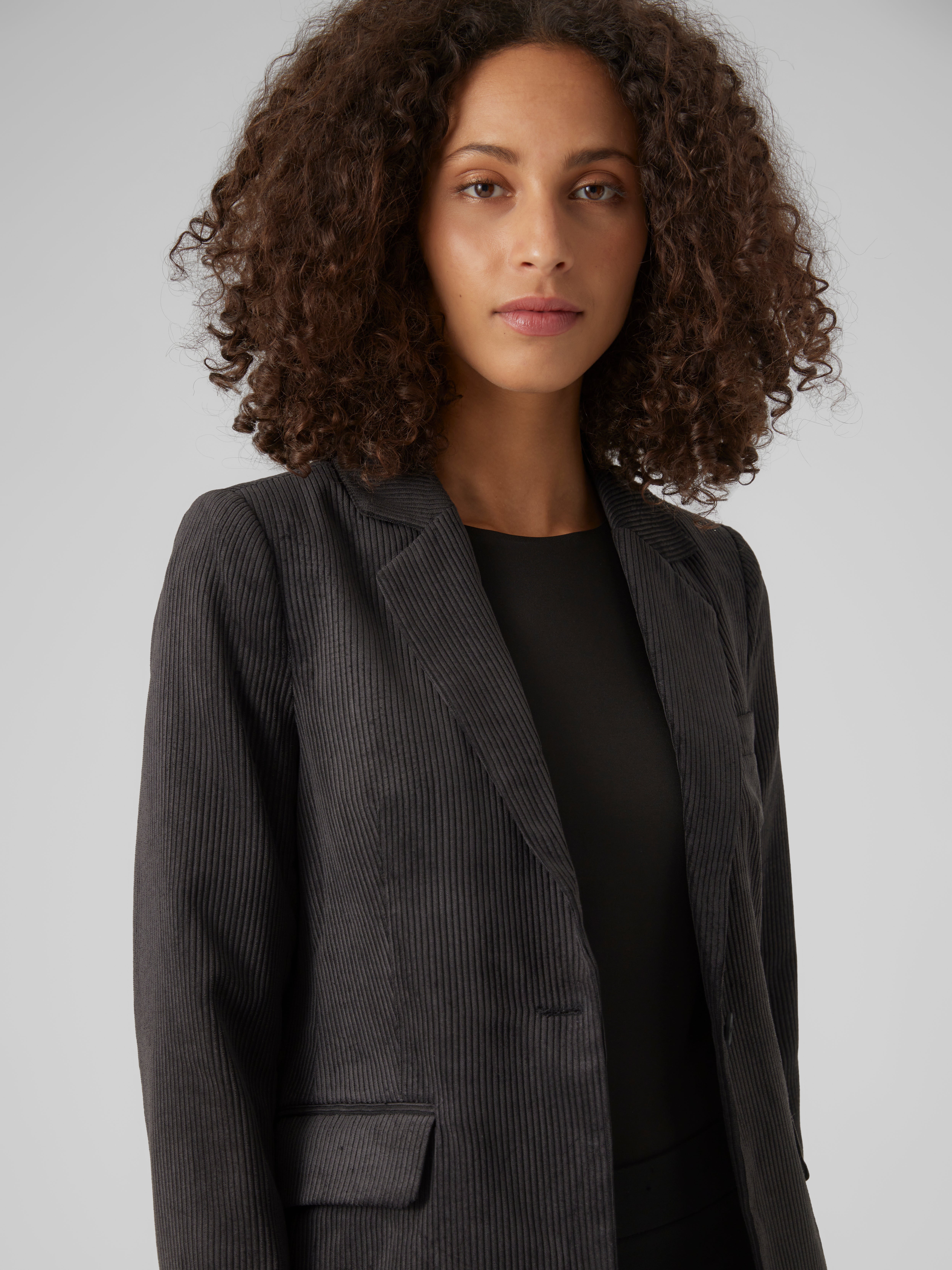 Francoise Blazer - Noir Corduroy