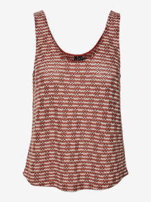 Vero Moda VMMILLE Top -Barn Red - 10291977