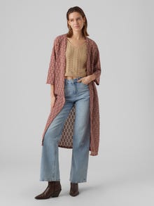 Vero Moda VMMILLE Strickjacke -Barn Red - 10291978
