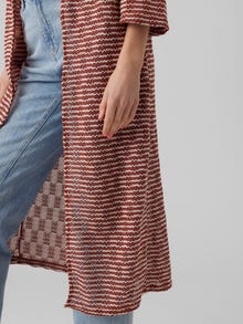 Vero Moda VMMILLE Strickjacke -Barn Red - 10291978