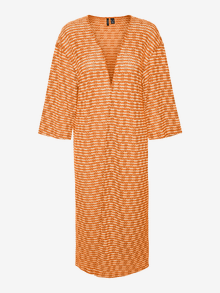 Vero Moda VMMILLE Strickjacke -Sun Orange - 10291978