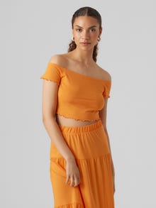Vero Moda VMMIA Top -Sun Orange - 10291981
