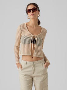 Vero Moda VMMARLA Cardigan -Oatmeal - 10291987