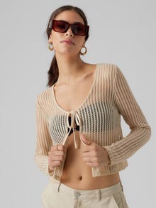 Vero Moda VMMARLA Vest -Oatmeal - 10291987