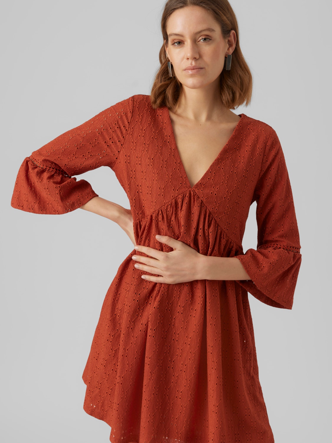 Vero Moda VMMARCY Kort kjole -Barn Red - 10291995