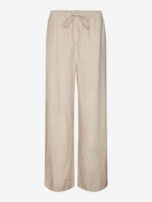 Vero Moda VMLUNA Høj talje Bukser -Gray Morn - 10292022