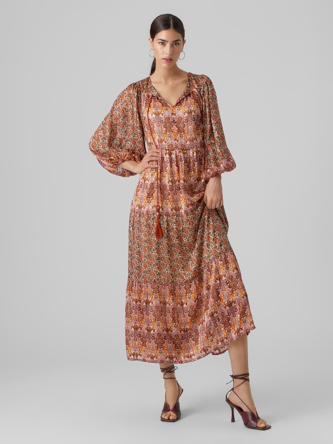 Vero Moda VMBANI Lang kjole -Boulder - 10292049