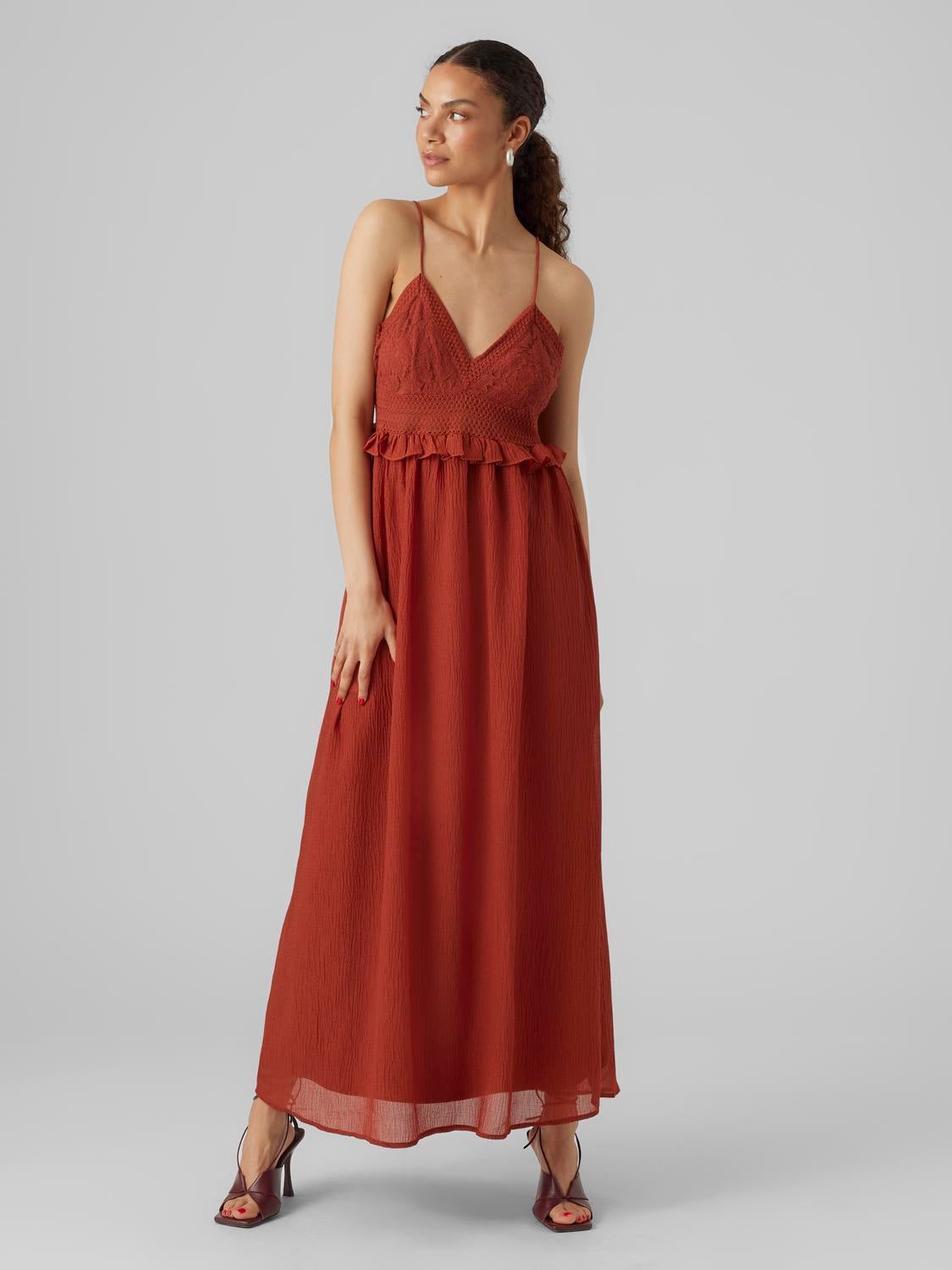 Vero moda 2024 robe rouge