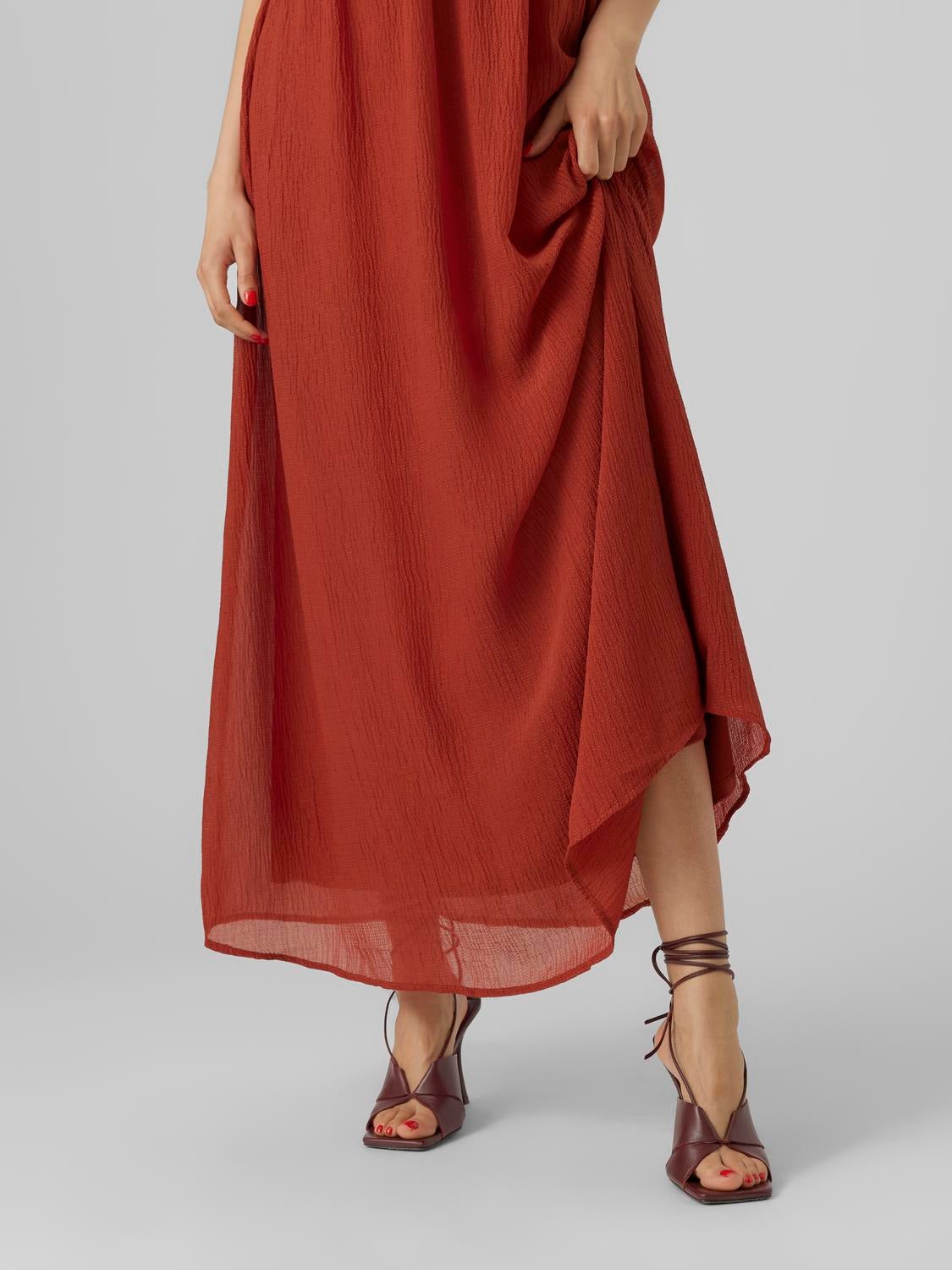 Vero moda outlet red maxi dress