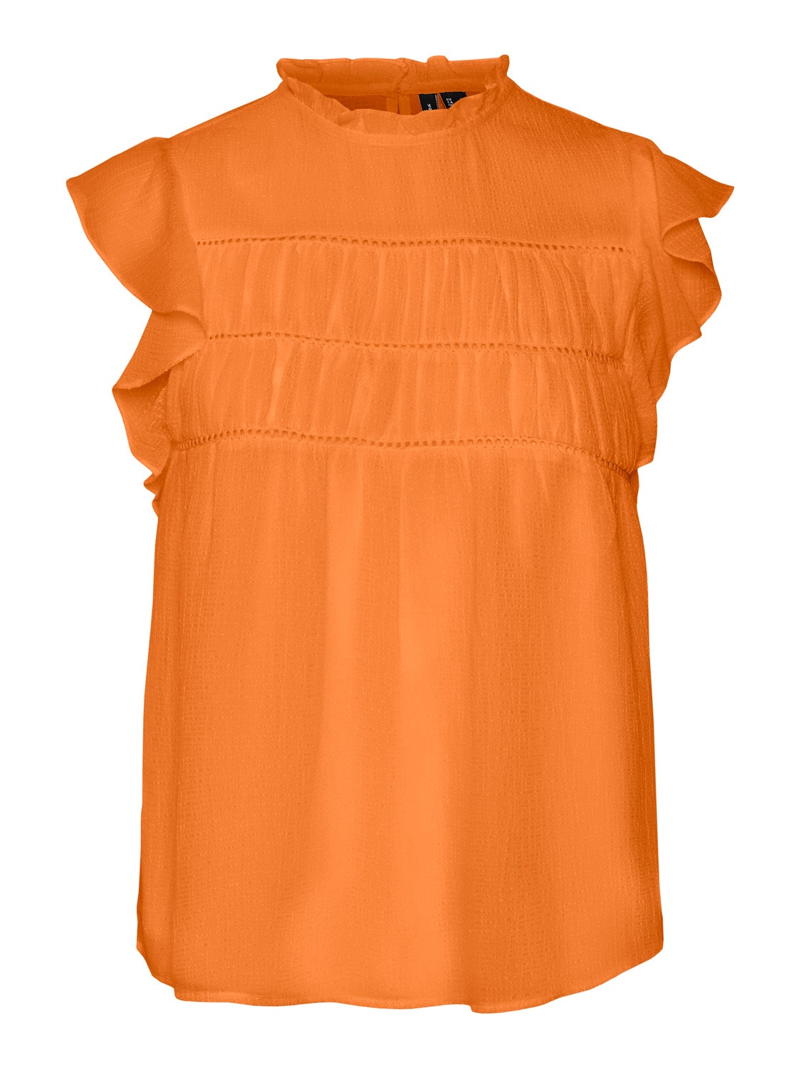 Vero Moda VMSARA Tops -Sun Orange - 10292143