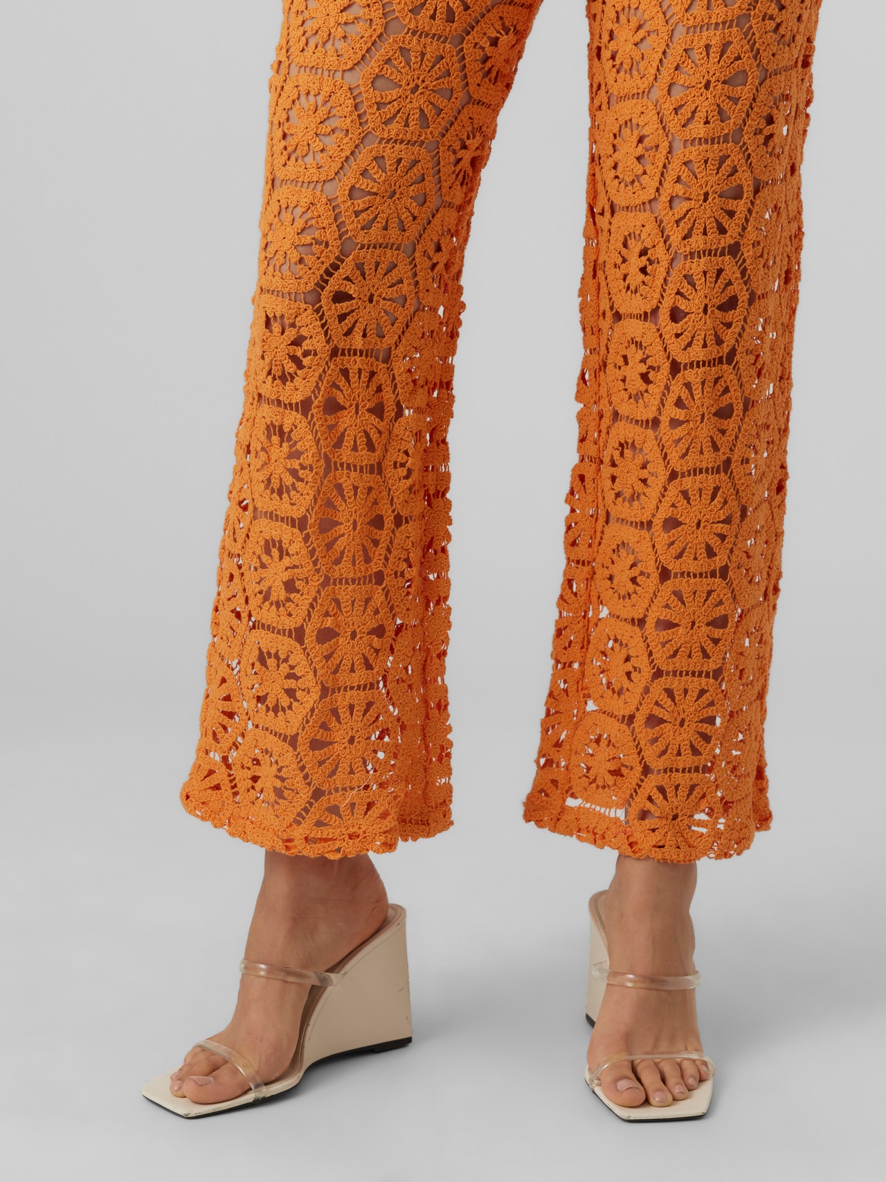 Vero Moda VMSUNSHINE Pantalons -Sun Orange - 10292166