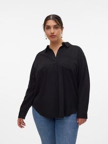 Vero Moda VMCMYMILO Košeľa -Black - 10292170