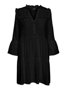Vero Moda VMDICTHE Kort klänning -Black - 10292191