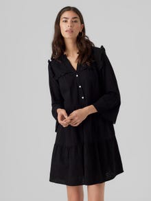 Vero Moda VMDICTHE Short dress -Black - 10292191