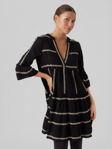 Vero Moda VMDICTHE Short dress -Black - 10292192