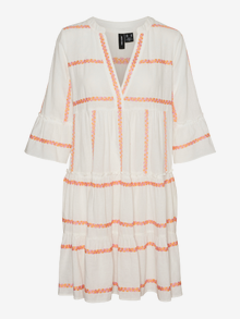 Vero Moda VMDICTHE Kurzes Kleid -Snow White - 10292192