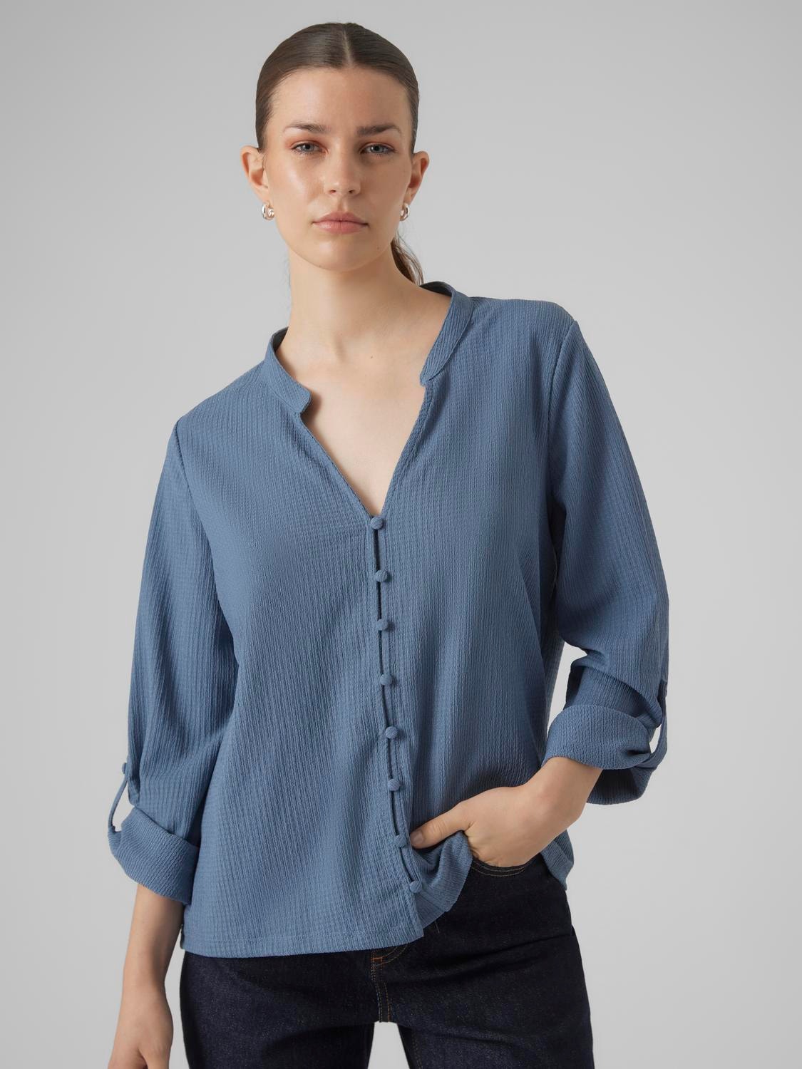 Vero Moda VMSIE Overhemd -China Blue - 10292299