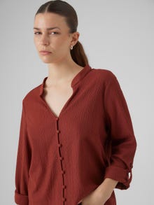 Vero Moda VMSIE Skjorte -Madder Brown - 10292299
