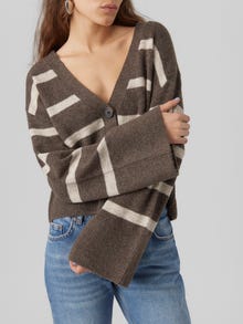 Vero Moda VMLEFILE Cardigans en maille -Brown Lentil - 10292346