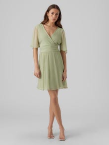 Vero Moda VMMIA Kort kjole -Reseda - 10292349