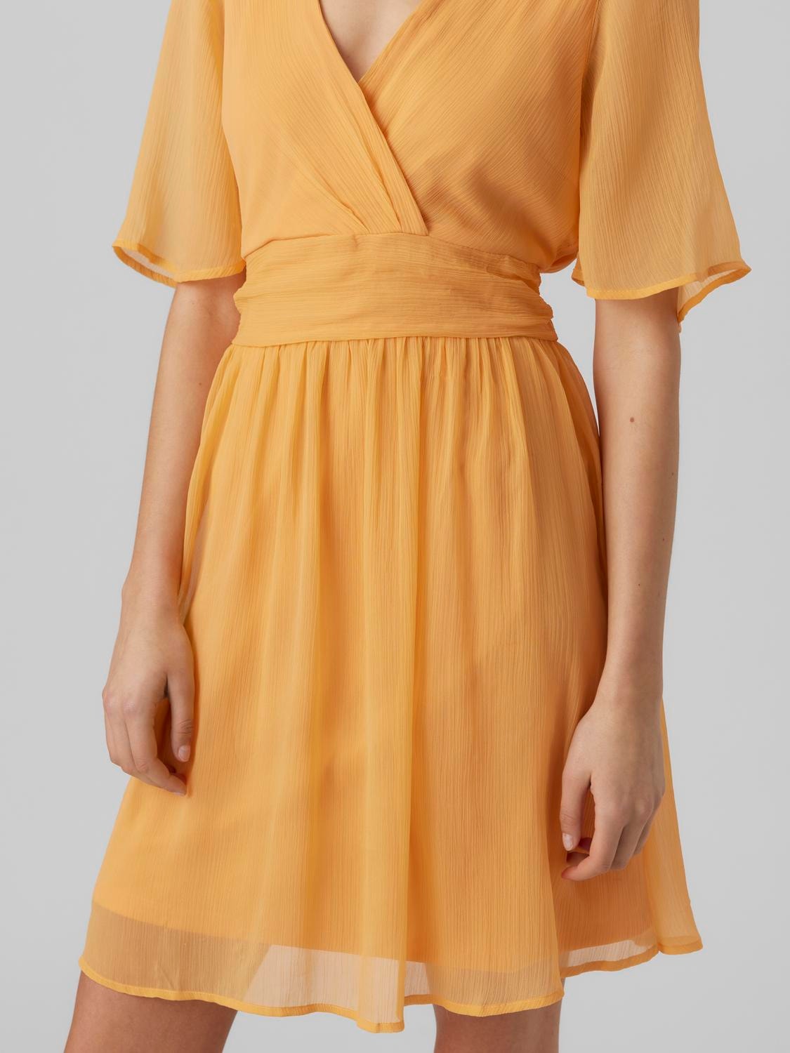 Vero Moda VMMIA Korte jurk -Mock Orange - 10292349