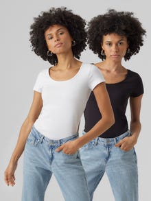 Vero Moda VMMAXI T-shirts -Bright White - 10292453