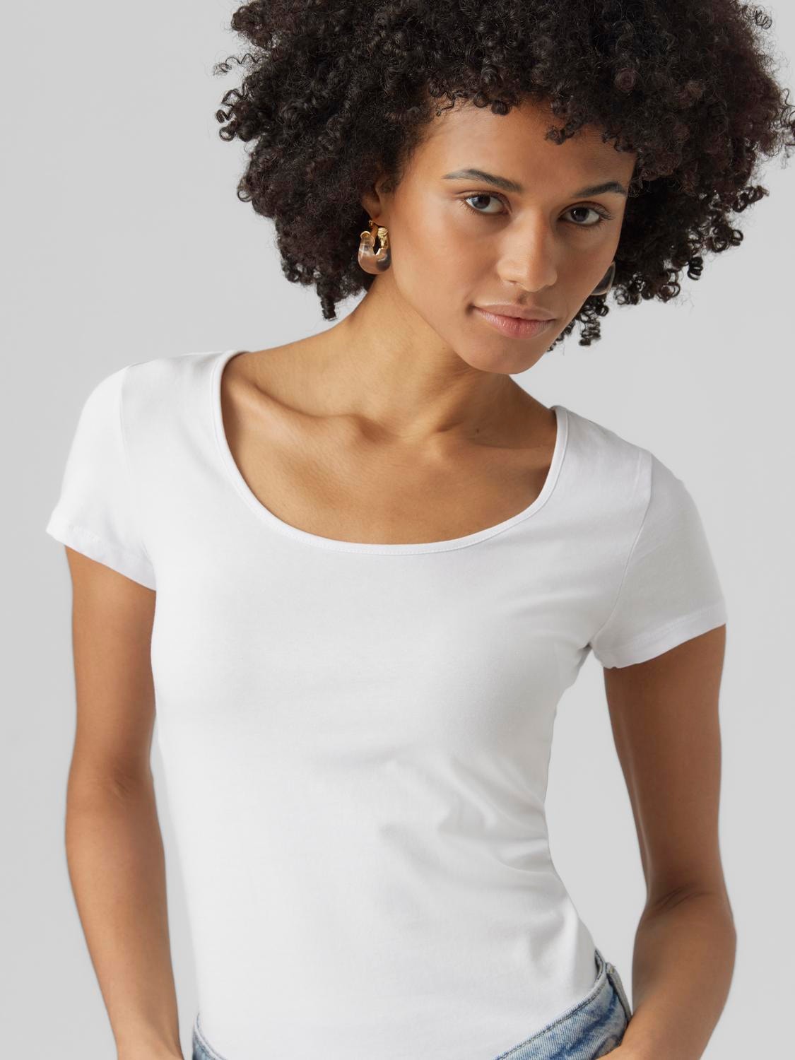 Vero Moda VMMAXI T-shirt -Bright White - 10292453