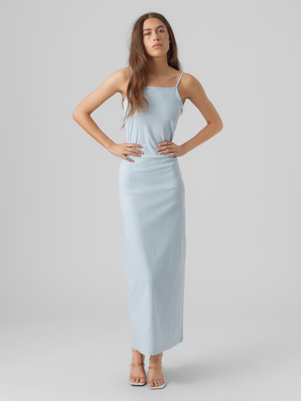 Vero Moda VMMATHILDE Long dress -Nantucket Breeze - 10292468