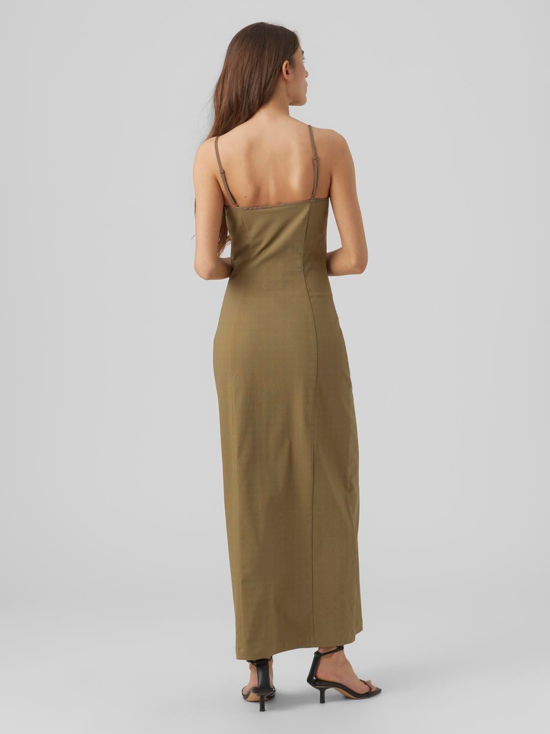 Vero moda clearance olive green dress