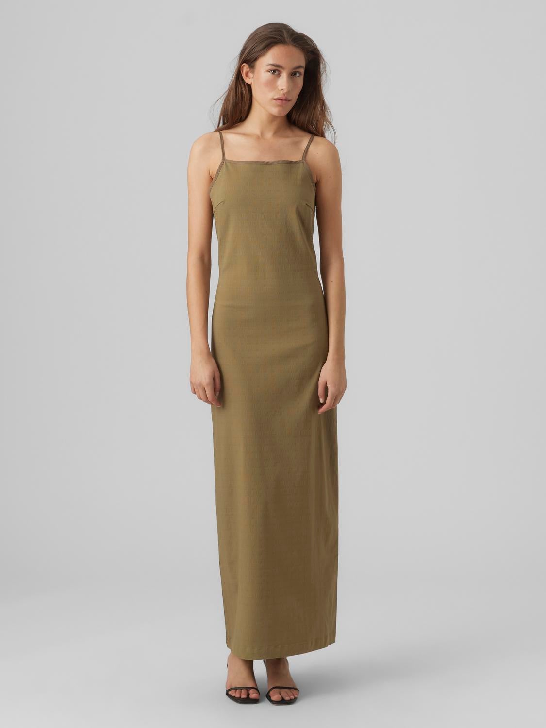 Vero moda olive hot sale green dress