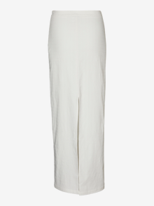 Vero Moda VMMATHILDE Low waist Long skirt -Bright White - 10292469
