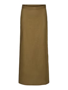 Vero Moda VMMATHILDE Lång kjol -Martini Olive - 10292477