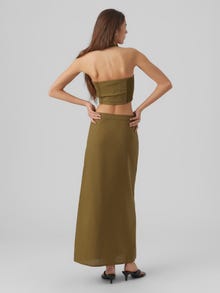 Vero Moda VMMATHILDE Low waist Long Skirt -Martini Olive - 10292477