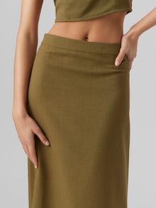 Vero Moda VMMATHILDE Low waist Long Skirt -Martini Olive - 10292477