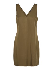 Vero Moda VMMATHILDE Kort kjole -Martini Olive - 10292479