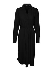 Vero Moda VMCHRIS Lang kjole -Black - 10292485