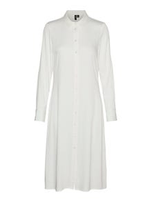 Vero Moda VMMATHILDE Lang kjole -Bright White - 10292493