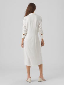 Vero Moda VMMATHILDE Langes Kleid -Bright White - 10292493