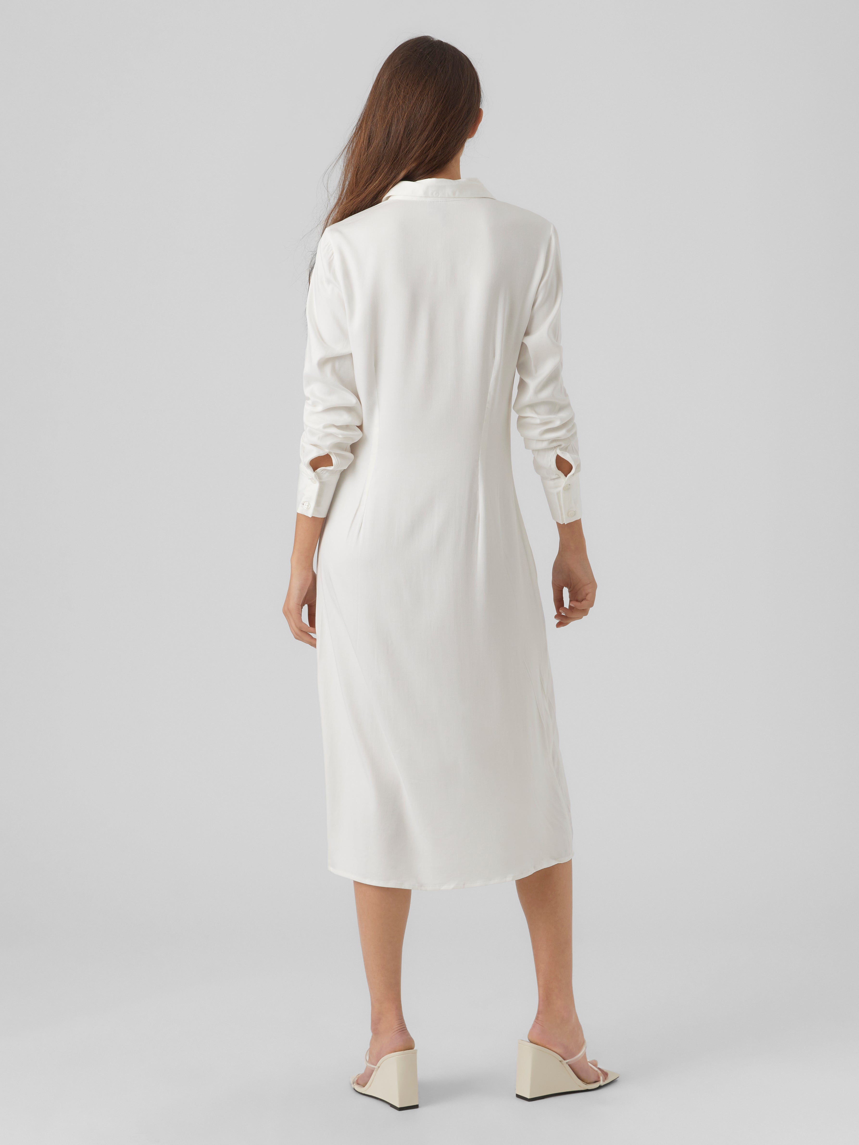 Robe D'été Valmode – Taille 44 – Blanc Et Rouge – Occasion Très Bon état