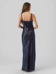 Vero Moda VMMATHILDE Lang kjole -Navy Blazer - 10292514