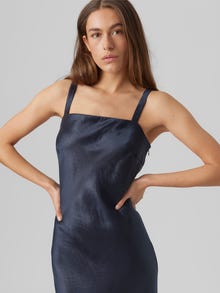 Vero Moda VMMATHILDE Lang kjole -Navy Blazer - 10292514