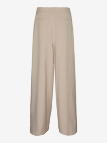 Vero Moda VMMATHILDE High rise Trousers -Semolina - 10292520