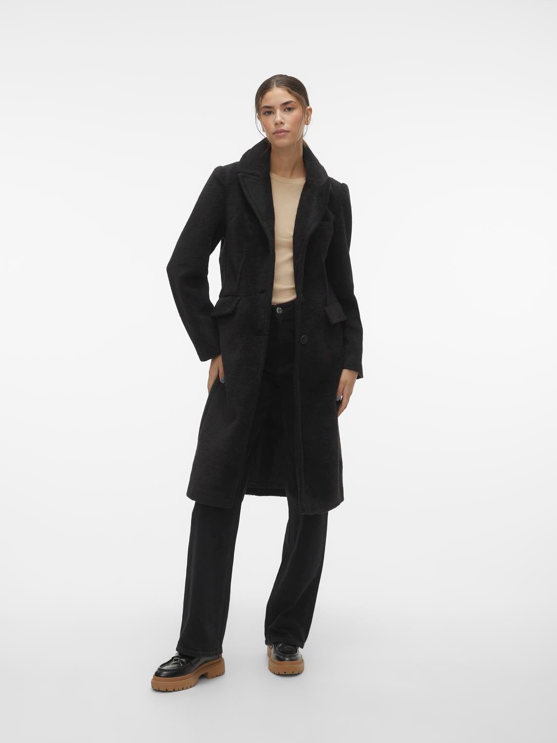 Manteau noir vero online moda