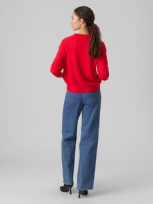 Vero Moda VMMIXEDXMAS Pullover -Chinese Red - 10292667