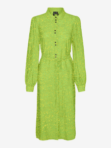Vero Moda VMCLARA Lang kjole -Limeade - 10292755