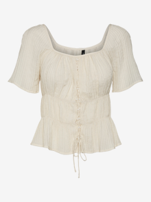 Vero Moda VMGINA Top -Birch - 10292791
