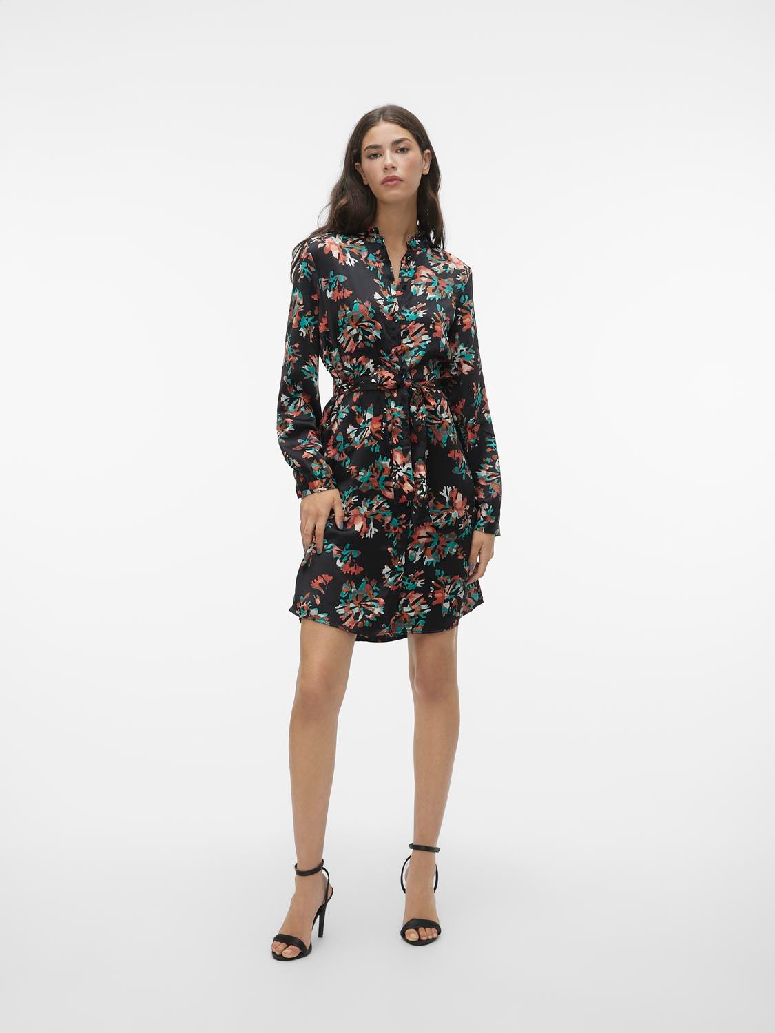 Vero Moda VMCANA Lång klänning -Black - 10292813