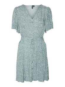 Vero Moda VMALBA Kort kjole -Laurel Wreath - 10292845