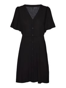 Vero Moda VMALBA Kort kjole -Black - 10292845