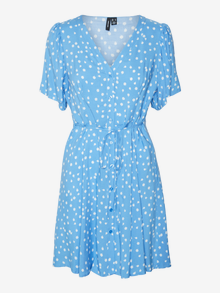 Vero Moda VMALBA Kort klänning -Provence - 10292845
